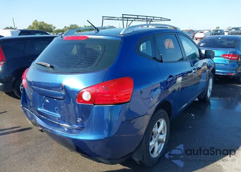 2009 Nissan Rogue Sl from USA, damaged, VIN JN8AS58T09W046954